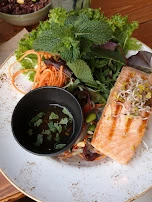 Lachs Mit Reisnudeln